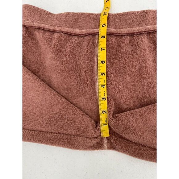 Out From Under L Pink Fleece Flared Pants Lounge Bohemian Y2K Urban Outfitters - Picture 5 of 8